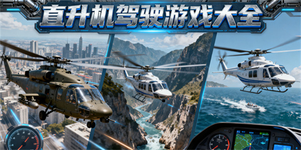 直升機(jī)駕駛游戲大全