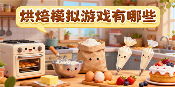 烘焙模擬游戲有哪些