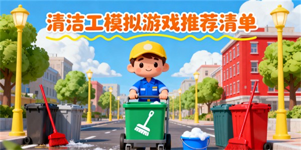 清潔工模擬游戲有哪些