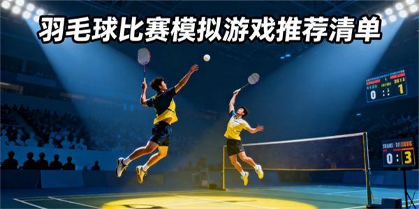 羽毛球比赛游戏大全