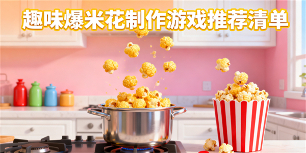 制作爆米花游戲有哪些-制作爆米花游戲哪些好玩-制作爆米花游戲大全