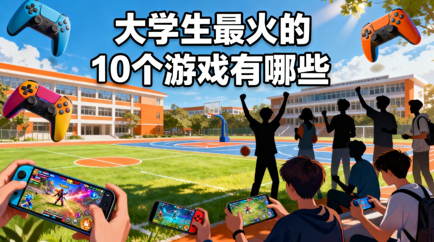 大学生最火的10个游戏有哪些-大学生最火的10个游戏推荐-大学生最火的10个游戏合集