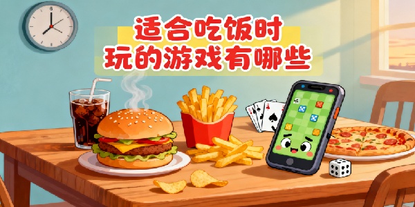 適合吃飯時(shí)玩的游戲有哪些-適合吃飯時(shí)玩的游戲大全-適合吃飯時(shí)玩的游戲推薦