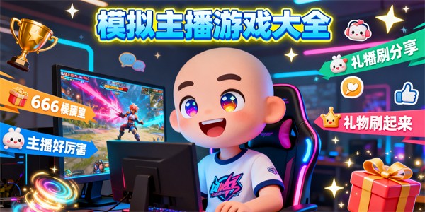 模擬主播游戲大全-模擬主播游戲哪些好玩-模擬主播游戲推薦