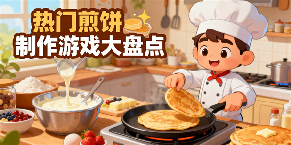 煎餅制作游戲有哪些-煎餅制作游戲大全-煎餅制作游戲推薦