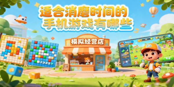 適合消磨時(shí)間的手機(jī)游戲有哪些-適合消磨時(shí)間的手機(jī)游戲推薦-適合消磨時(shí)間的手機(jī)游戲大全
