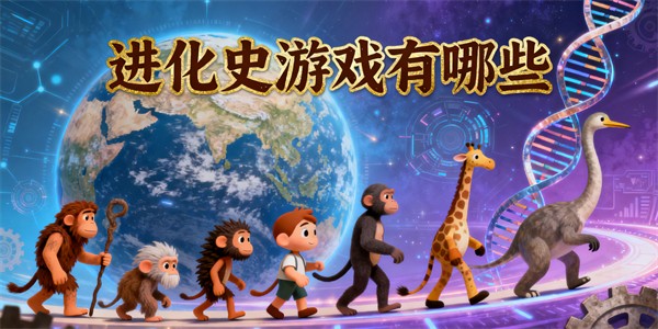 進(jìn)化史游戲有哪些-進(jìn)化史游戲大全-進(jìn)化史游戲推薦