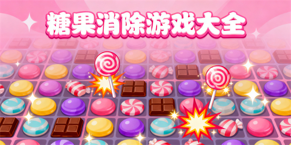 糖果消除游戲大全-糖果消除游戲有哪些-糖果消除游戲哪些好玩