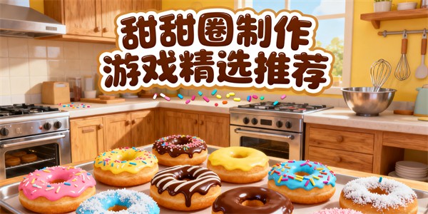甜甜圈制作游戲有哪些