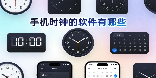 手機時鐘的軟件有哪些-手機時鐘軟件下載安裝最新版-手機時鐘app推薦