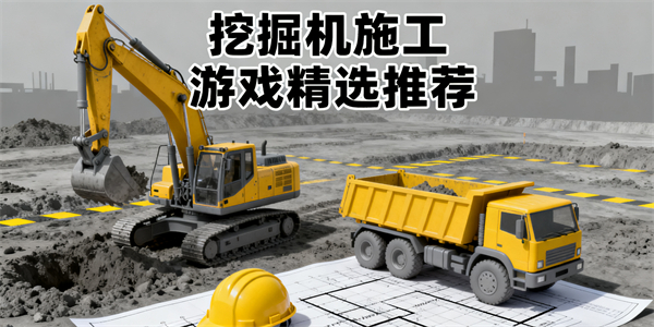 挖掘机模拟施工游戏大全-挖掘机模拟施工游戏推荐-挖掘机模拟施工游戏哪些好玩