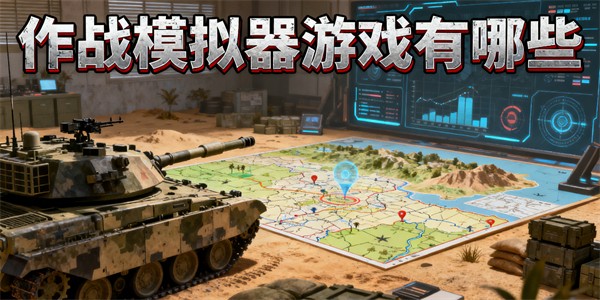 作战模拟器游戏有哪些-作战模拟器游戏大全-作战模拟器游戏哪些好玩