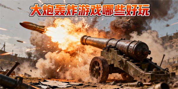 大炮轟炸游戲哪些好玩