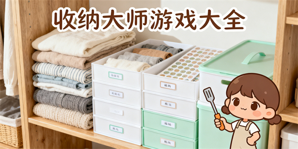 收纳大师游戏大全-收纳大师游戏推荐-收纳大师游戏哪个好玩