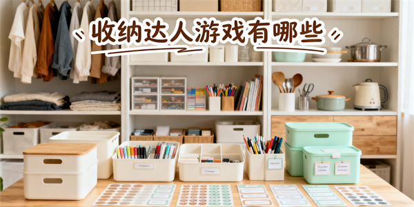 收纳达人游戏有哪些