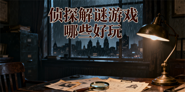 侦探解谜游戏哪些好玩-侦探解谜游戏大全-侦探解谜游戏推荐