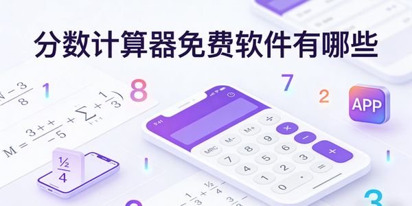 分数计算器免费软件有哪些-分数计算器免费软件下载手机版-分数计算器免费的软件app合集大全