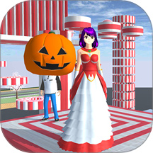 樱校跑酷躲避南瓜怪