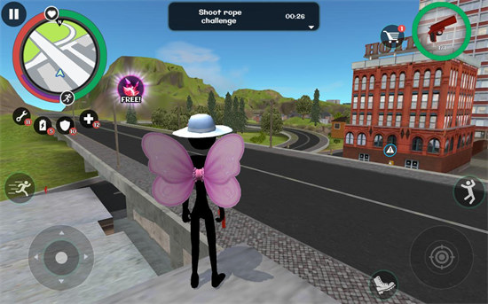 Stickman Rope Hero2(火柴人繩索英雄2) v3.1.9 安卓版 0