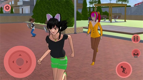 櫻花校園逃離三枝 v1.0 安卓版 1