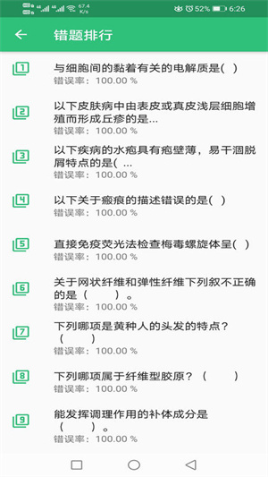 皮膚與性病學(xué)主治醫(yī)師題庫app v1.2.4 最新版 2