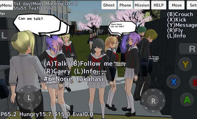 校園女生模擬器中文版 v1.0 安卓版 0