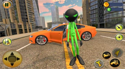 綠火柴人繩索英雄 v1.0 安卓版 2