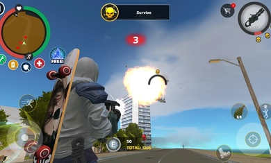 繩索英雄城市戰(zhàn)爭 v1.3.3 安卓版 1