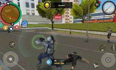 繩索英雄城市戰(zhàn)爭 v1.3.3 安卓版 0