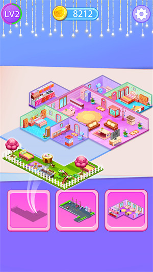 公主娃娃屋装饰大改造 v8.0.5 安卓版1
