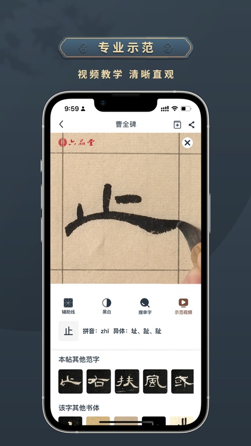 掌上碑帖 v4.9.1 iPhone最新版 3