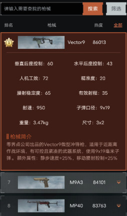 暗區(qū)突圍槍械熱度工具 v1.0 2