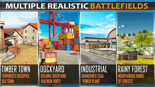 現(xiàn)代反恐射擊戰(zhàn)爭 v1.1 安卓版 2