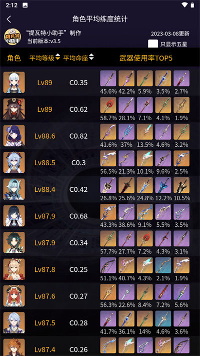 提瓦特小助手app v2.7.0 安卓版 0