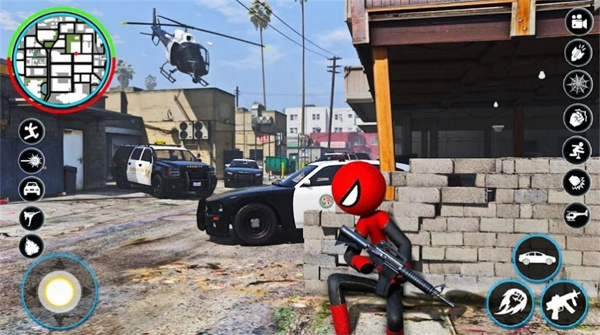 火柴人繩索蜘蛛俠 v2.6 安卓版 2