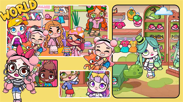 凡達孩童世界裝扮 v1.0 安卓版 1