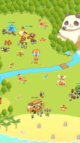 熊貓創(chuàng)造露營島 v1.6.0 安卓版 2
