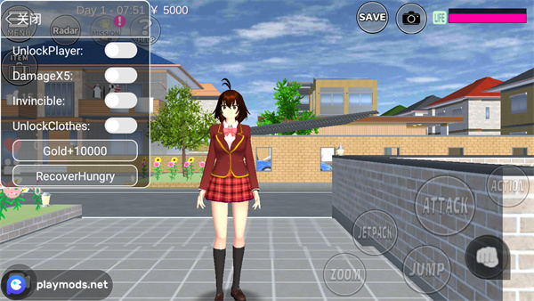 櫻花校園模擬器全服裝解鎖版 v1.039.99 安卓最新版 0