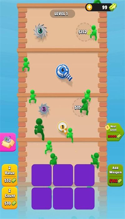 僵尸爬塔 v0.1 安卓版 2