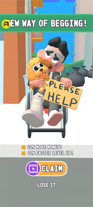 乞討生活模擬器中文版 v1.1 手機版 1