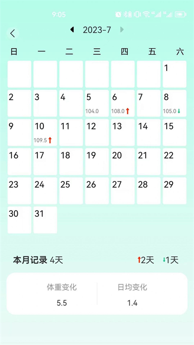 享瘦體重記錄 v6.5.7 安卓版 2