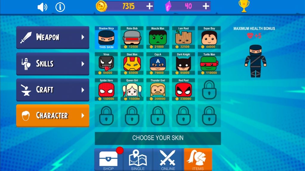 像素方塊忍者 v0.1 手機版 2