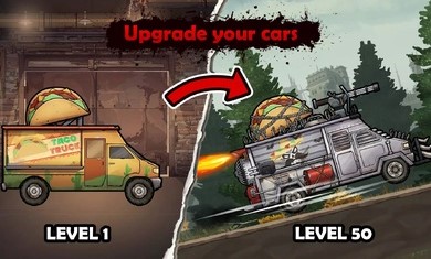 戰(zhàn)車(chē)撞僵尸地牢 v0.10.36 安卓版 2