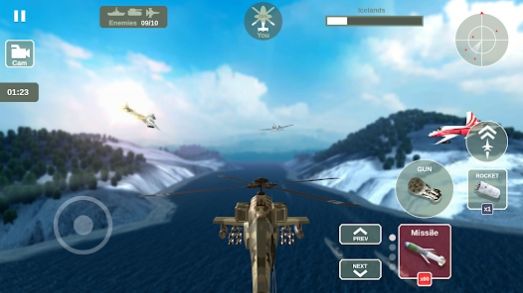 直升機模擬器天空戰(zhàn)爭 v3.7.5 安卓版 0