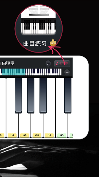 piano simulator模擬鋼琴 v25.5.44 安卓版 1