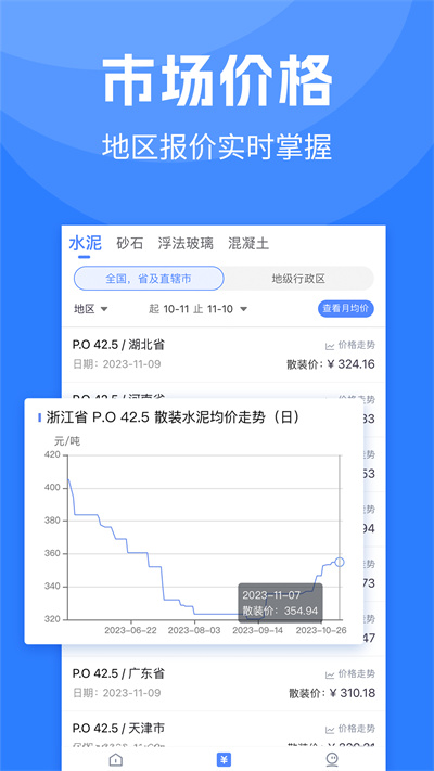 水泥指數(shù)最新版 v4.1.1 安卓版 2