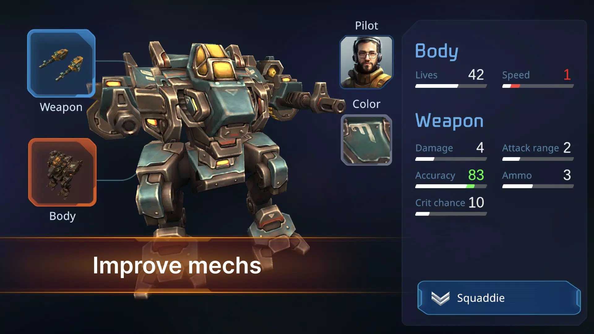 戰(zhàn)斗機甲小隊 v1.05.63 安卓版 2