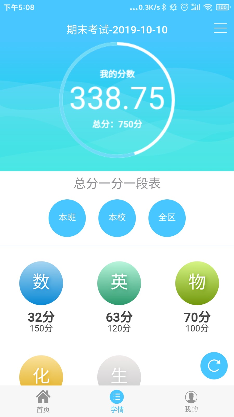 學(xué)情達(dá)蘋(píng)果最新版 v10.2 ios版 4