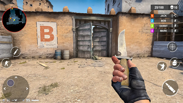 槍戰(zhàn)突擊隊射擊 v0.1 安卓版 1