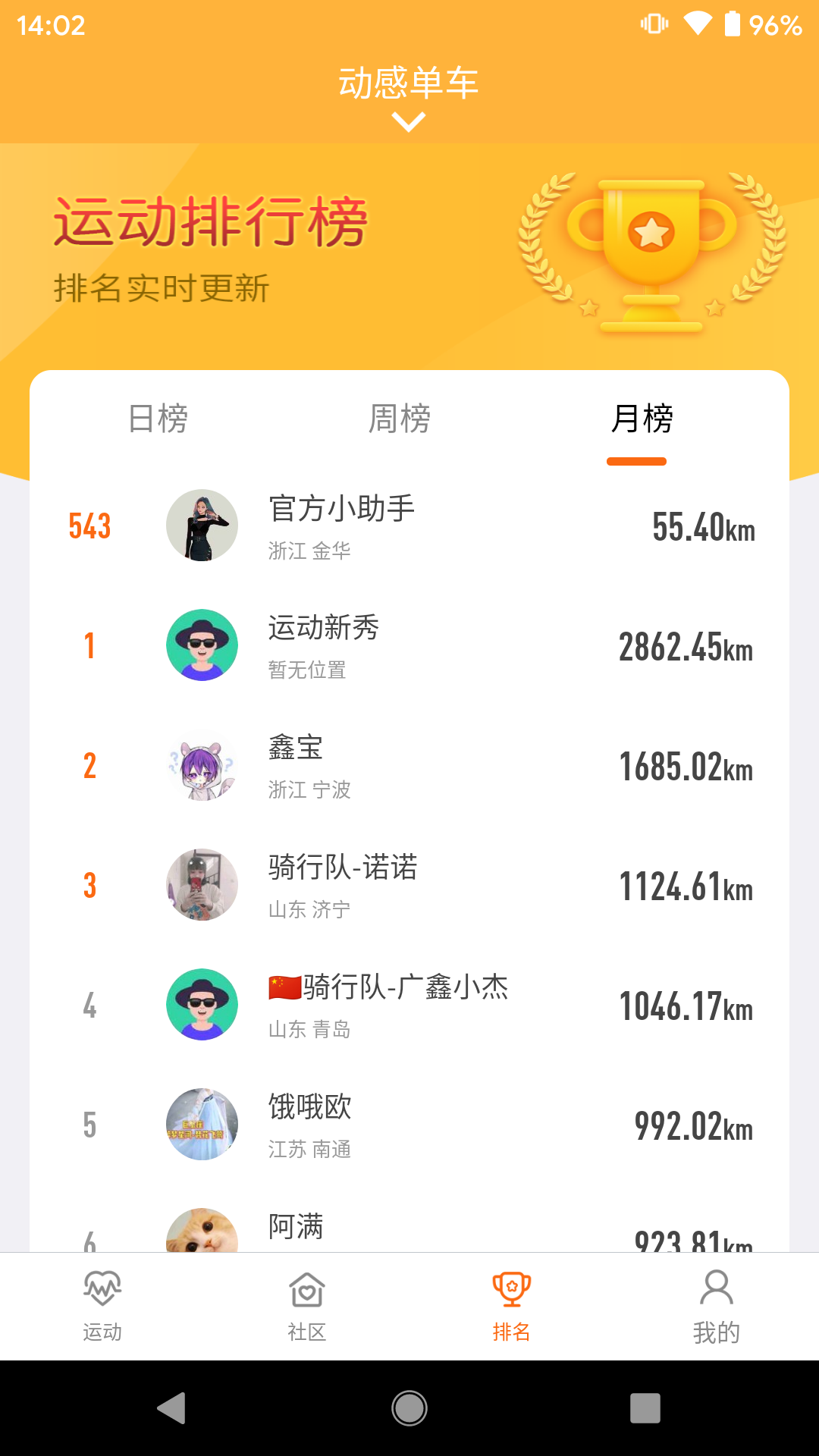 動(dòng)騎 v11.1.2 安卓版 2